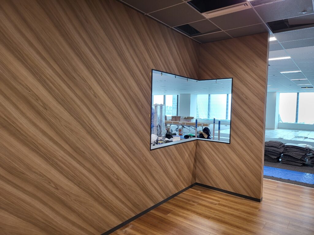 オフィースビルクロス工事