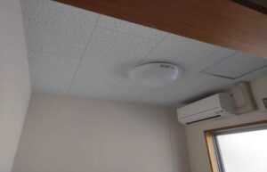 改修工事、内装工事一式、休憩室完成