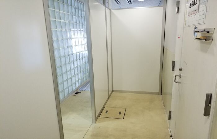 スチールパーテイション完成様子