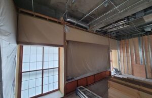 書道室解体様子