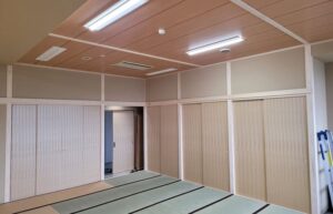 書道室レイアウト変更、完成