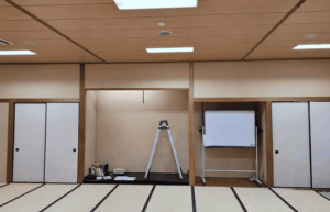 書道室レイアウト変更前
