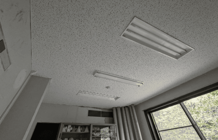 岩綿吸音板完成