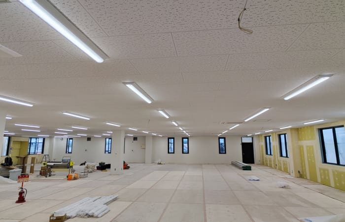 ボード貼り完成