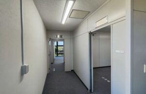 スチールパーテイション様子