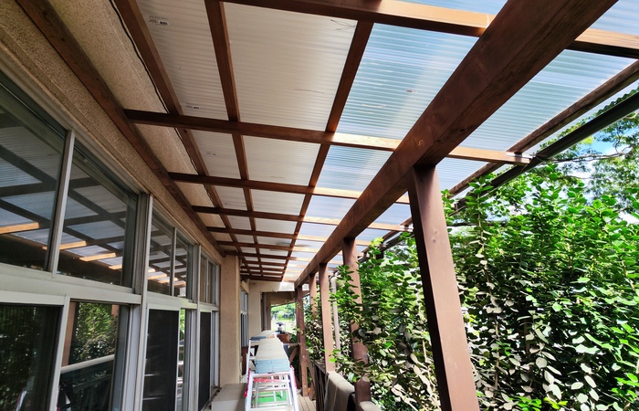 ポリカーボネート完成写真