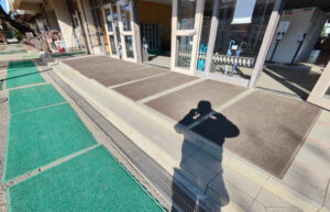 外部アプローチ施工前