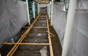 外部通路型枠用紙