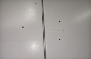 スチールパーテイション施工前