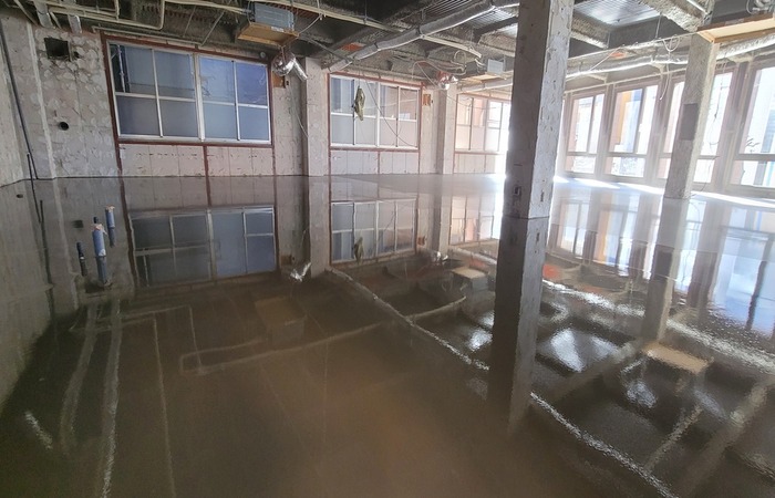 セルフレベリング完成