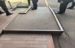 経年劣化スロープ様子
